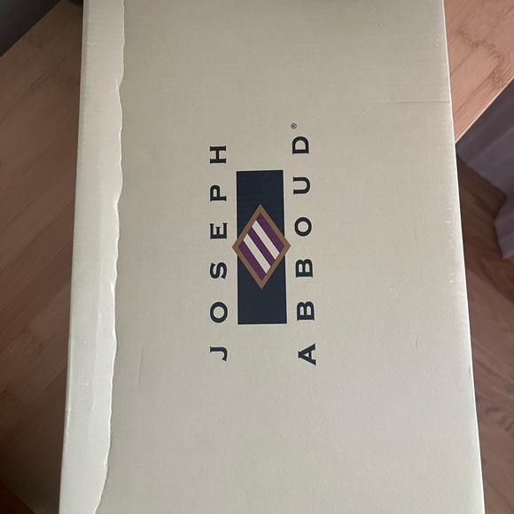 NEW Joseph Abboud Enea Taupe Suede Wingtip Oxfords Young Mens Shoes Size 7 - Picture 6 of 6